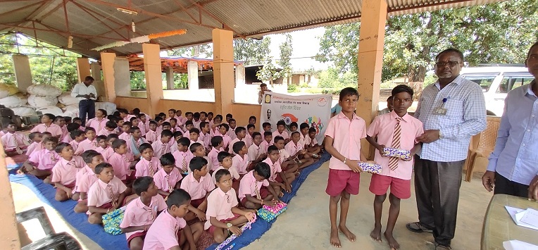 Pravanand School Pancha during Fit India Program organised by CSR MECON